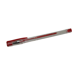 Ручка гелевая Стаф красная 0,5мм корпус проз.142790